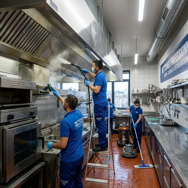 Nettoyage cuisine professionnelle Lyon : tout savoir