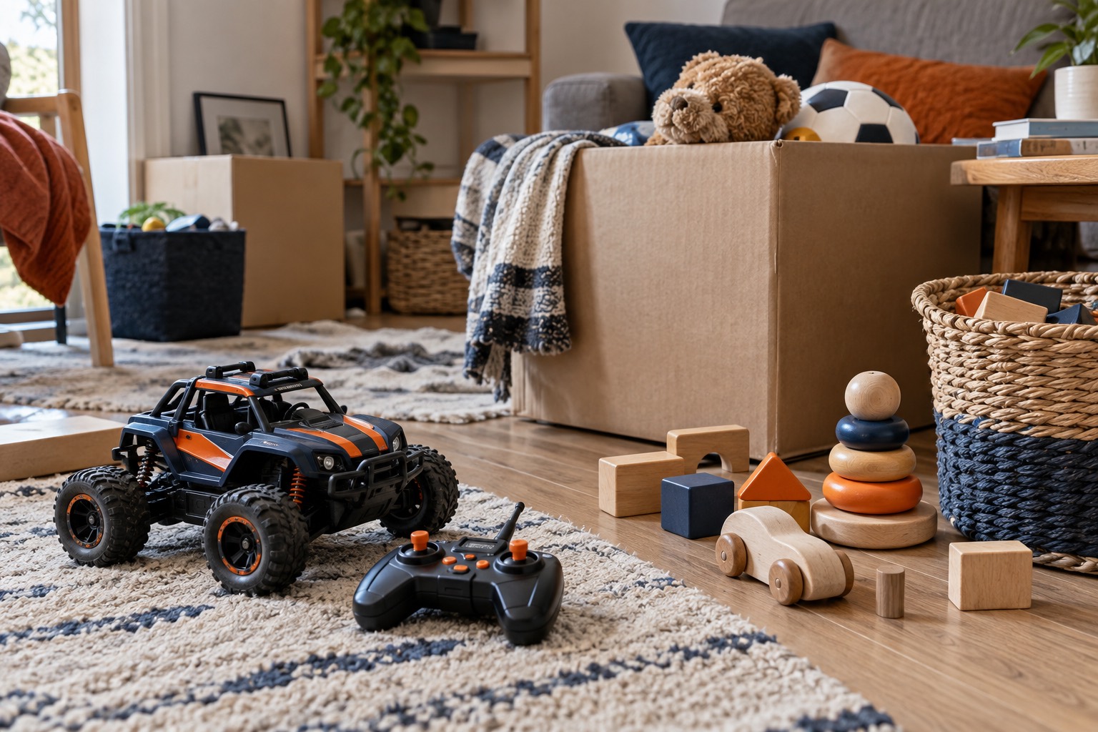Jouet avec télécommande séparé des jouets en bois Jouet avec télécommande séparé des jouets en bois